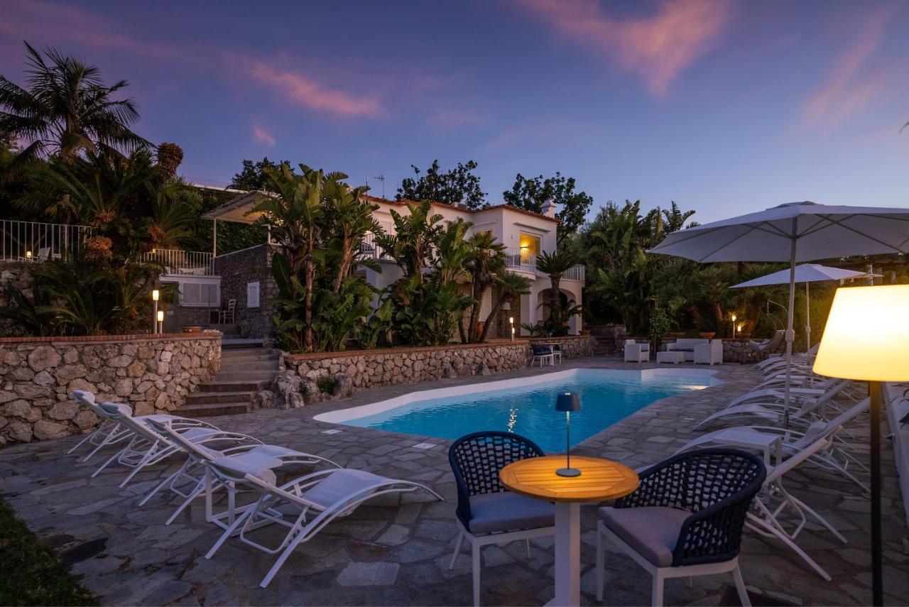 Capri Blue Luxury Villa Le Tre Monelle Anacapri  Exteriér fotografie