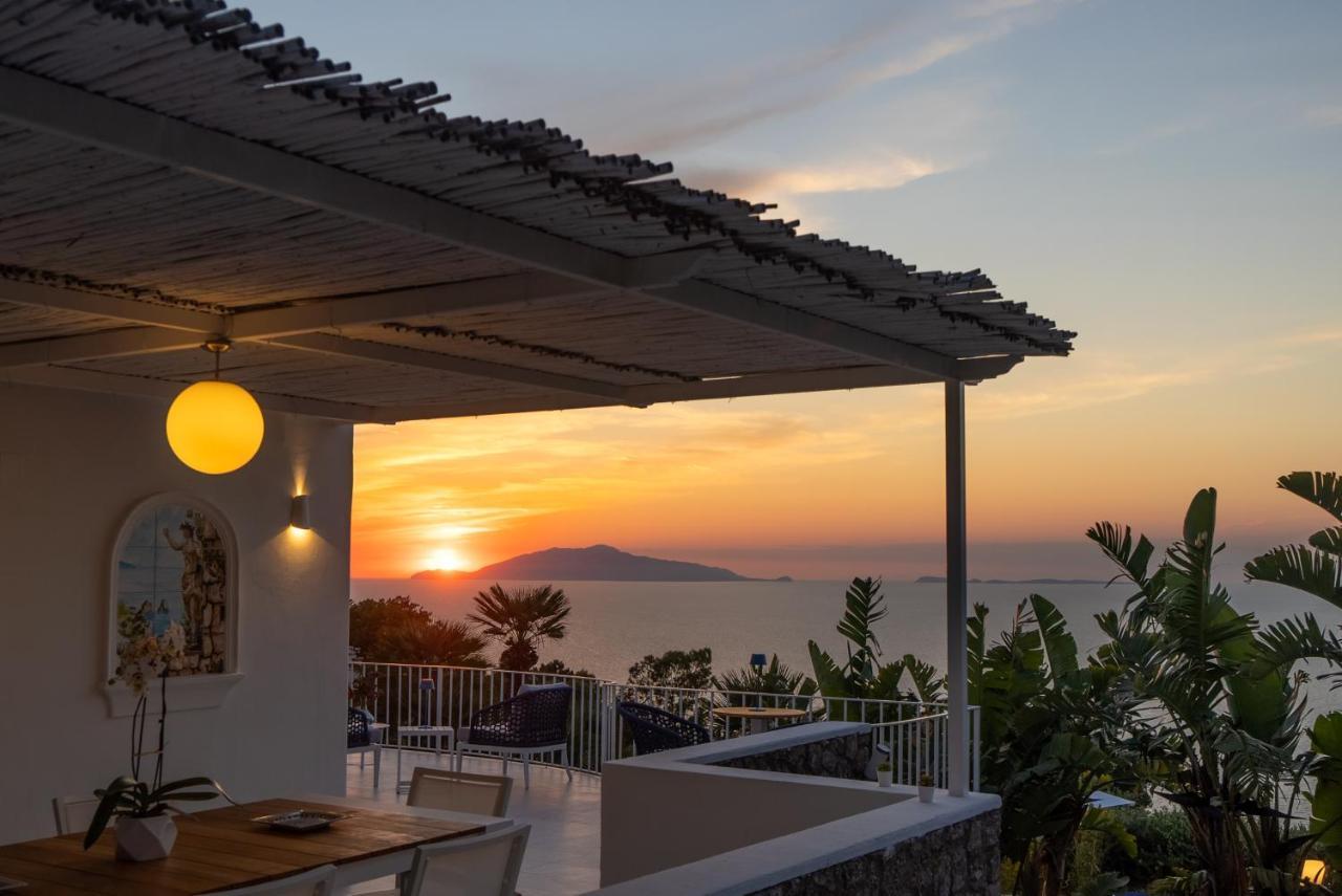 Capri Blue Luxury Villa Le Tre Monelle Anacapri  Exteriér fotografie