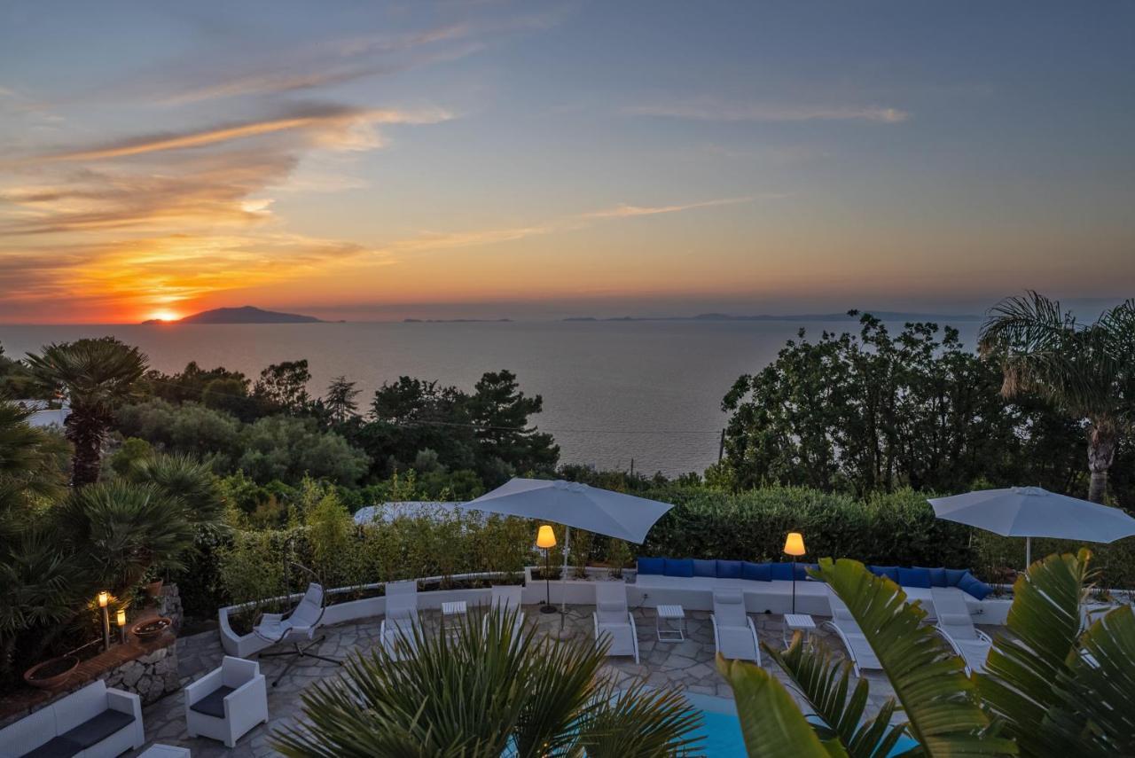 Capri Blue Luxury Villa Le Tre Monelle Anacapri  Exteriér fotografie