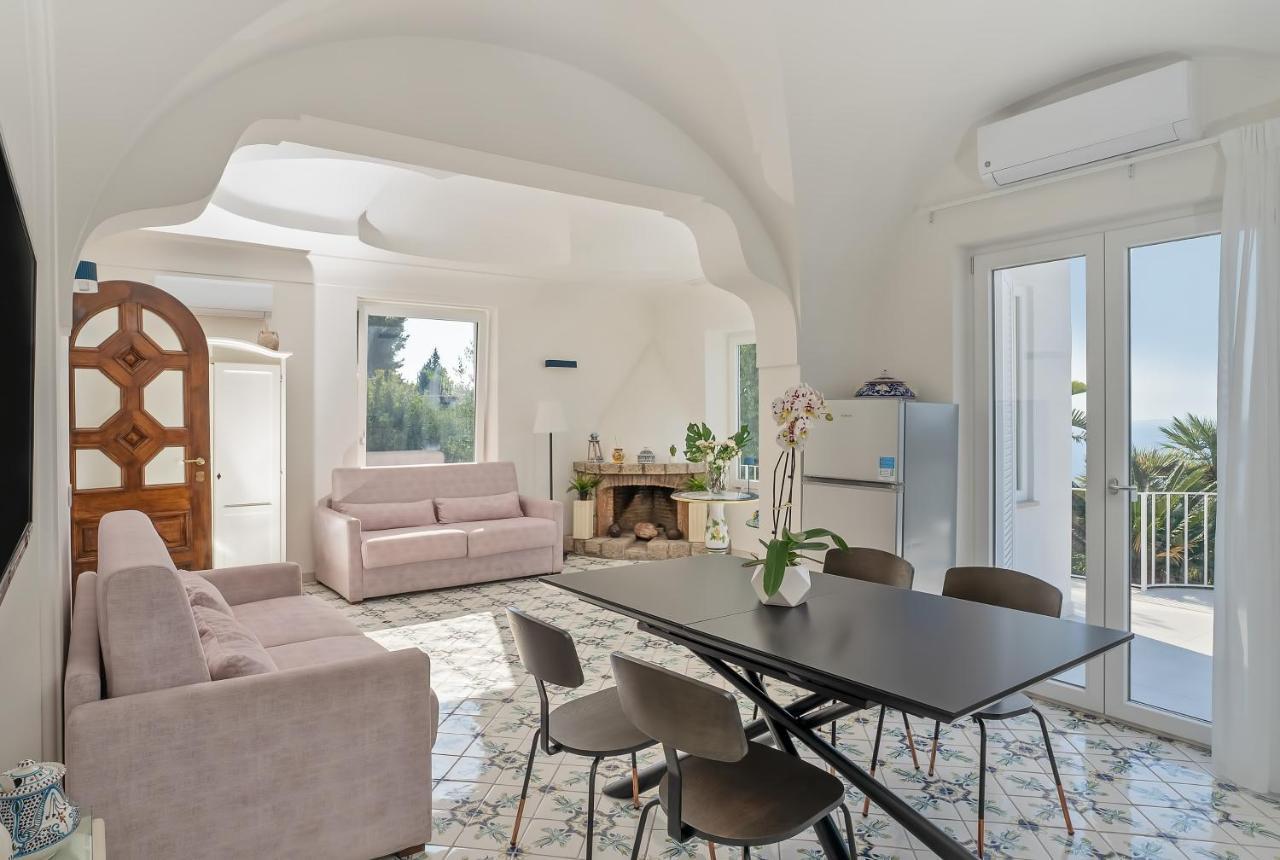Capri Blue Luxury Villa Le Tre Monelle Anacapri  Exteriér fotografie