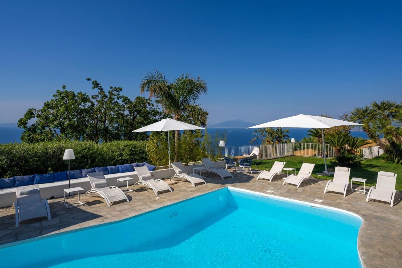 Capri Blue Luxury Villa Le Tre Monelle Anacapri  Exteriér fotografie