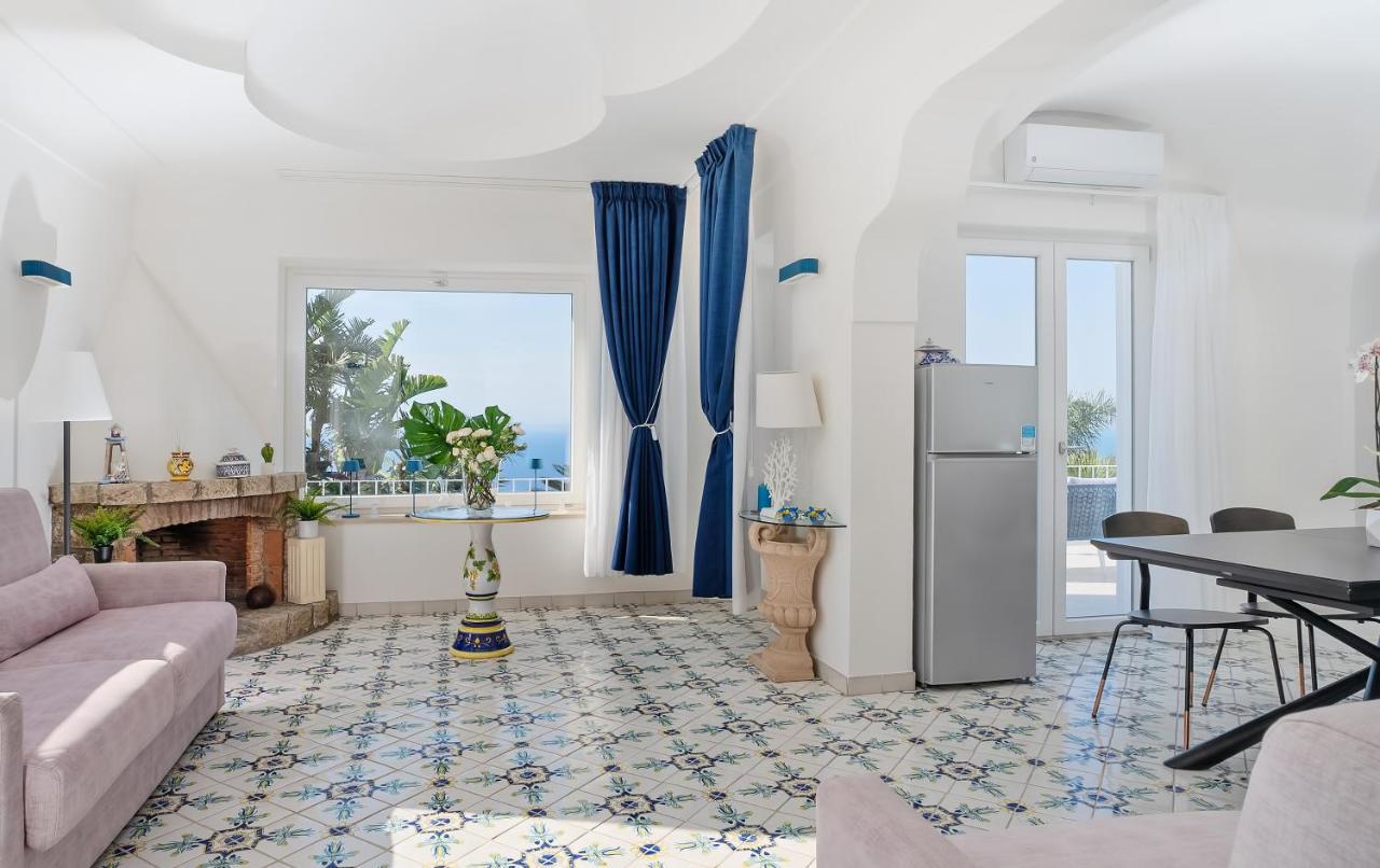 Capri Blue Luxury Villa Le Tre Monelle Anacapri  Exteriér fotografie