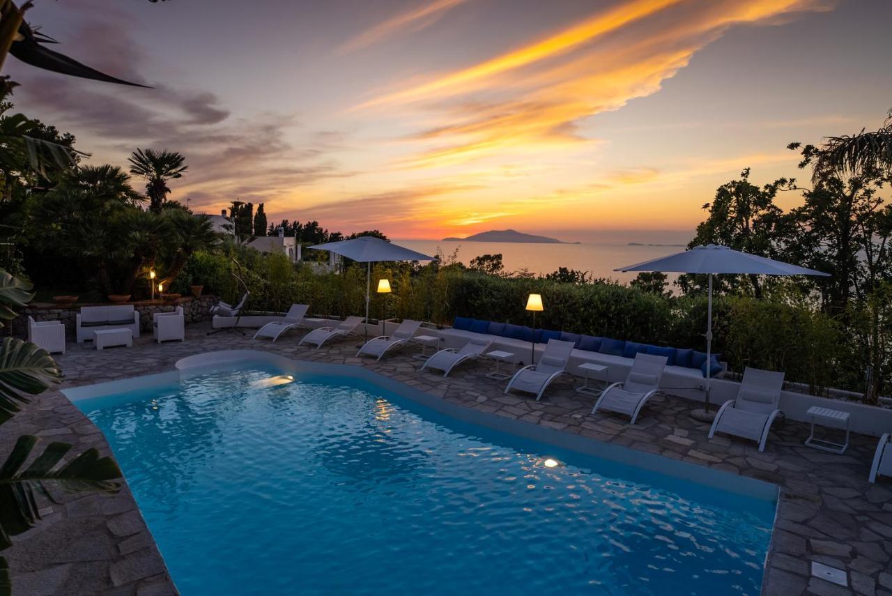 Capri Blue Luxury Villa Le Tre Monelle Anacapri  Exteriér fotografie